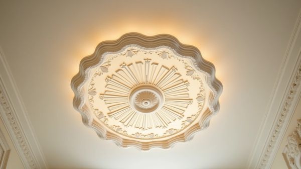 Enhance your home with handcrafted Victorian ceiling roses